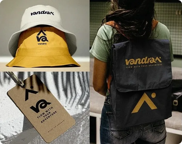 Vandra apparel branding
